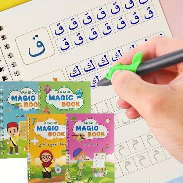 Reusable Magic Practice Book for Kids – Arabic Learning