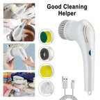 Cordless Electric Cleaning Brush – Powerful Rechargeable Scrubber