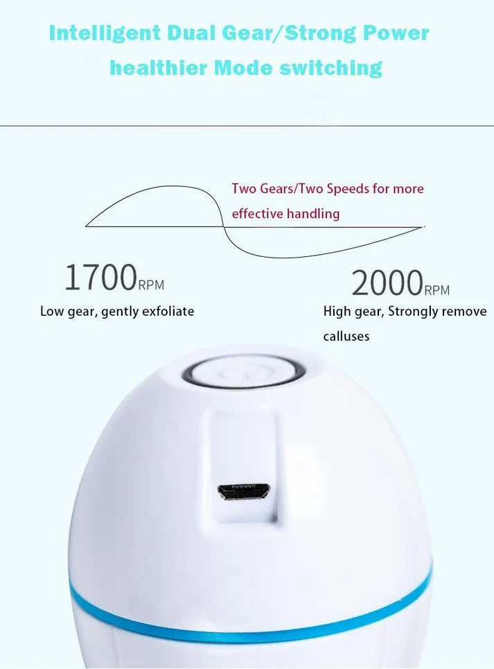 Electric Callus Remover – مزيل الجلد الميت الكهربائي