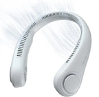 Portable Neck Fan – Hands-Free USB Rechargeable Cooler