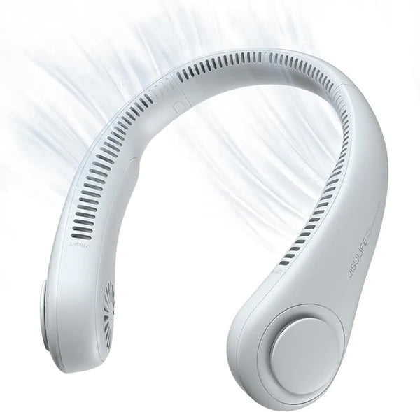 Portable Neck Fan – Hands-Free USB Rechargeable Cooler