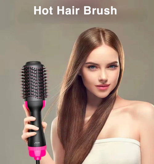 3-in-1 Hot Air Brush – Dryer, Volumizer & Straightener | فرشاة الشعر الساخنة