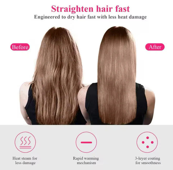 3-in-1 Hot Air Brush – Dryer, Volumizer & Straightener | فرشاة الشعر الساخنة