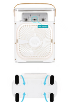 3-in-1 Portable Air Cooler with Mist, Humidifier & LED